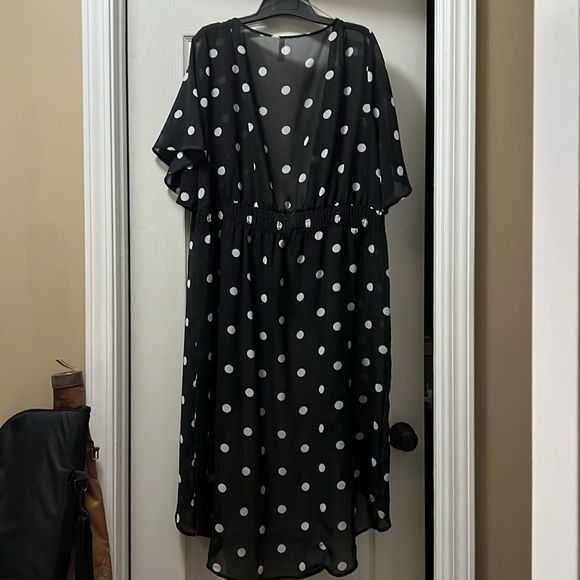 Polka dot kimono top - Picture 5 of 6